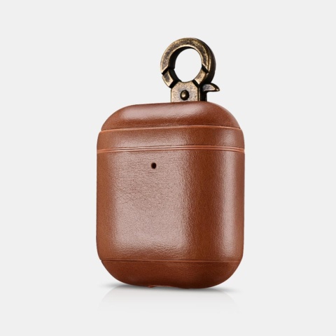 Icarer Leather Airpods Case