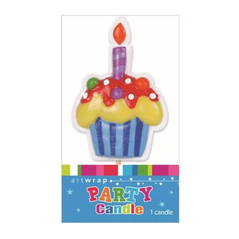 Artwrap Party Candles - Cupcake