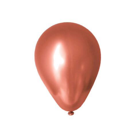 IG Design Group Chrome Latex Balloons - Red