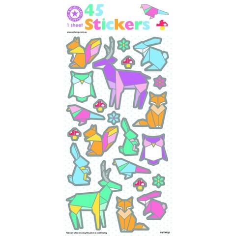 Artwrap Party Stickers - Animals Diagram