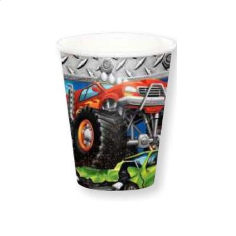 Creative Converting Monster Truck Rally Cups