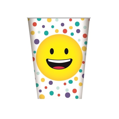 Artwrap Party Cups - Smiley Party