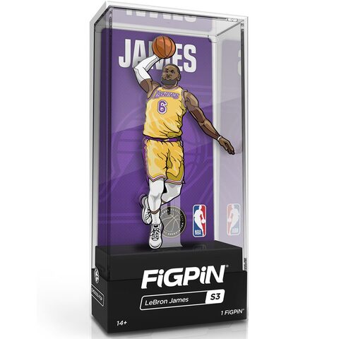 Pre-Order FigPin NBA LeBron James FiGPiN Classic 3-In Pin