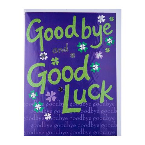 Piccadilly Farewell Card - Goodbye and Good Luck