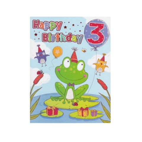 Regal Publishing Birthday Card - 3rd Birthday Boy