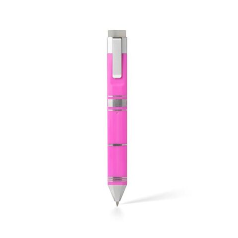 Thinking Gift Pen Bookmark Pink  Silver