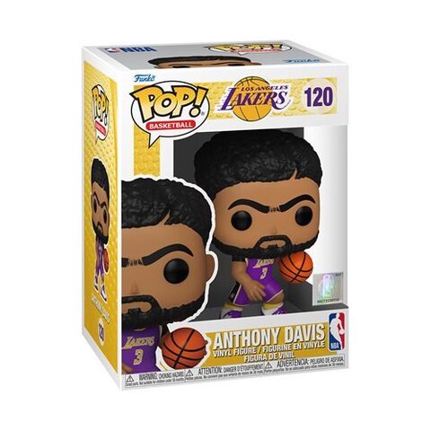 Funko POP NBA LA Lakers 120 Anthony Davis Purple Jersey