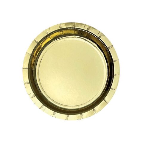 IG Design  Party Plates - Foil Gold