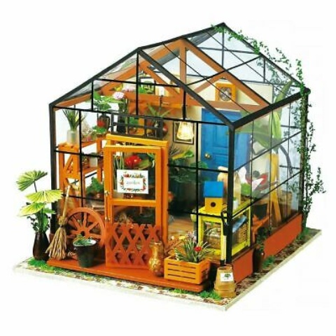 Robotime DIY Miniature House - CathyS Flower House