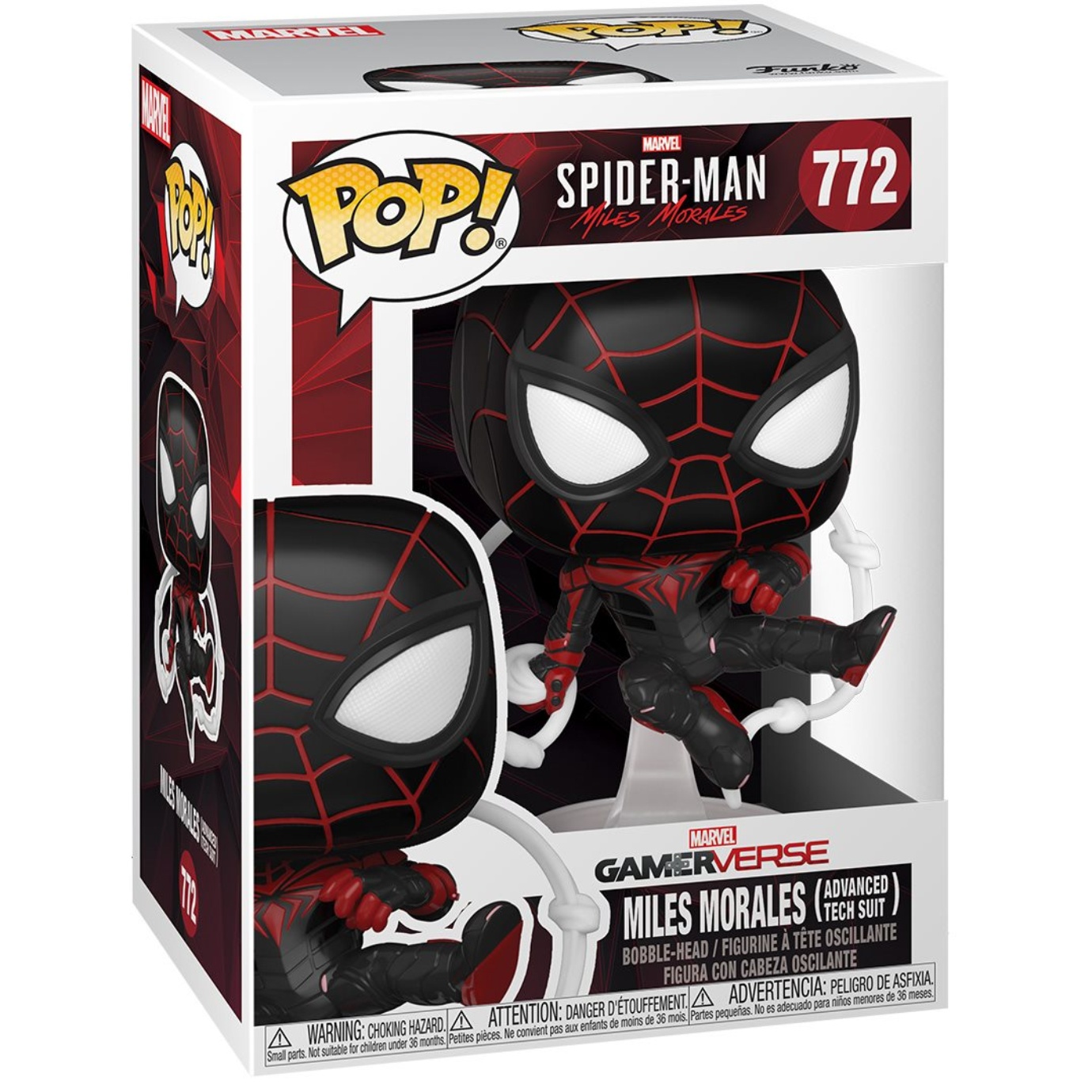 Gifts Greetings Funko POP Spiderman Miles Morales 772 Miles Morale