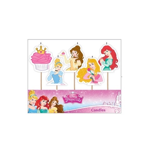 Artwrap 5 Pick Candle - Disney Princesses