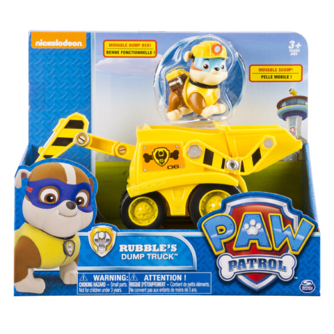 paw patrol rubble construction vehicle