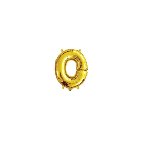 Artwrap 35 Cm Gold Party Foil Balloon - Letter O
