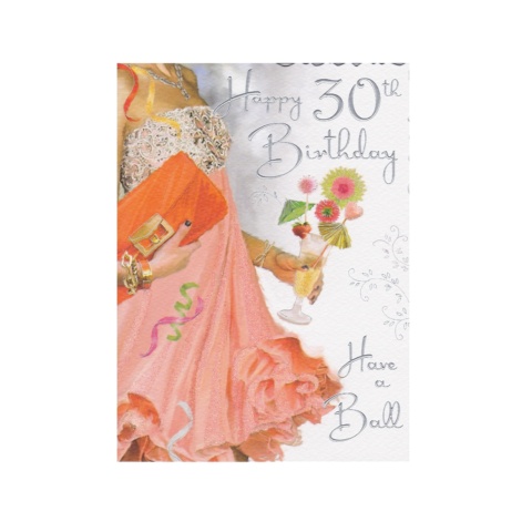 Johnny Javelin Birthday Card - 30th Birthday