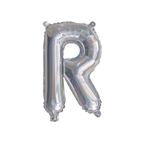 IG Design Group  35cm Iridescent Foil Balloon - Alphabet  R