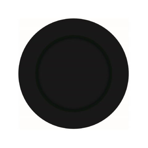 IG Design Group  Party Plates - Black