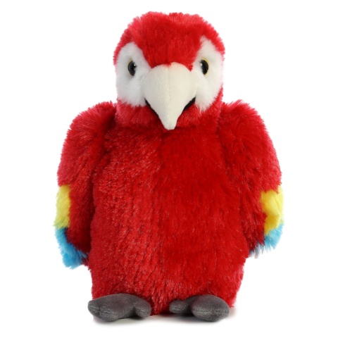 Aurora Mini Flopsie 8 Scarlet Macaw