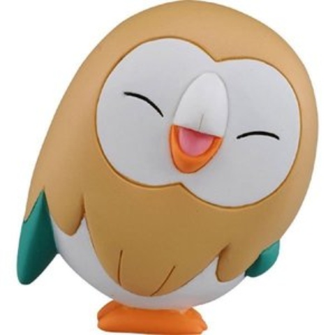 Tomy MONCOLLE EX ASIA VER 49 ROWLET NEW POSE