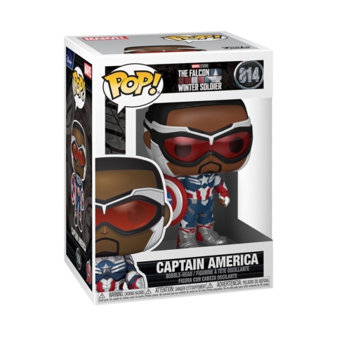 Funko POP Marvel The Falcon and Winter Soldier 814 Captain America