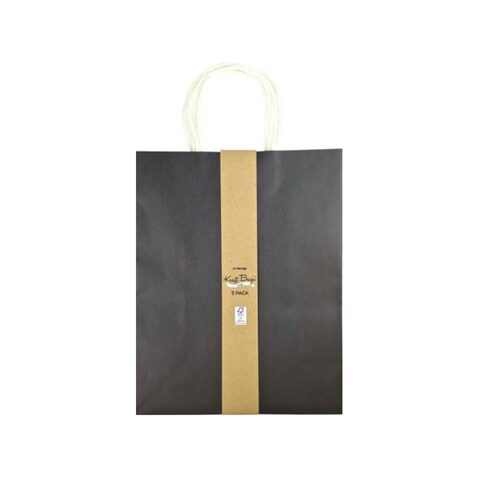 IG Design Large Kraft Bag - Black