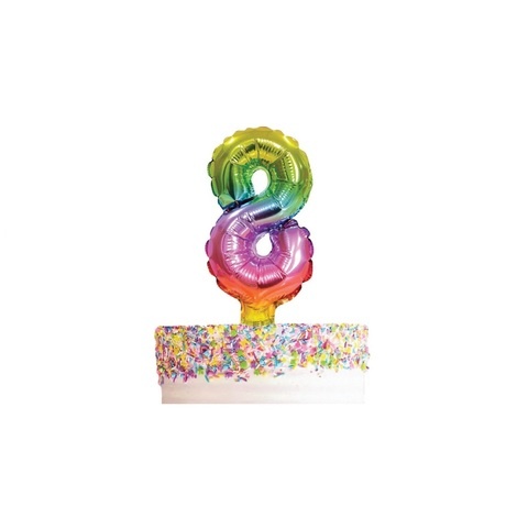 Artwrap Balloon Cake Topper Number 8