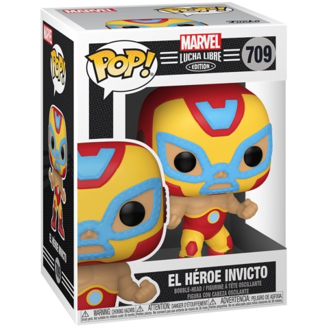 lucha libre marvel funko pop