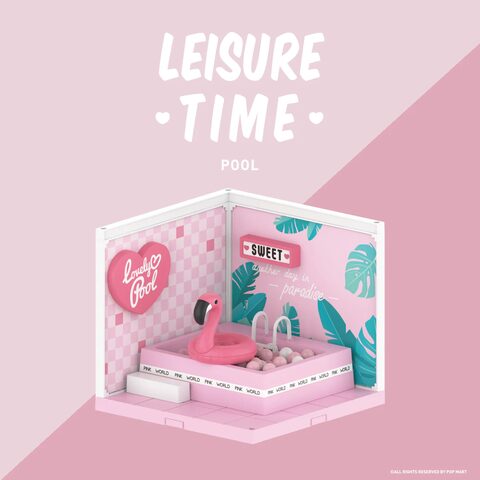 Popmart Sweet House 2 Leisure Time Pool Set