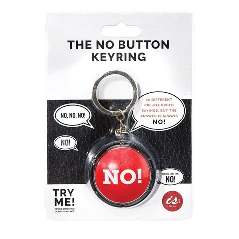IS Keychain - Button - The No