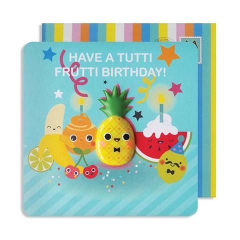 Pango Jelly Magnet Tutti Fruitti Birthday Card