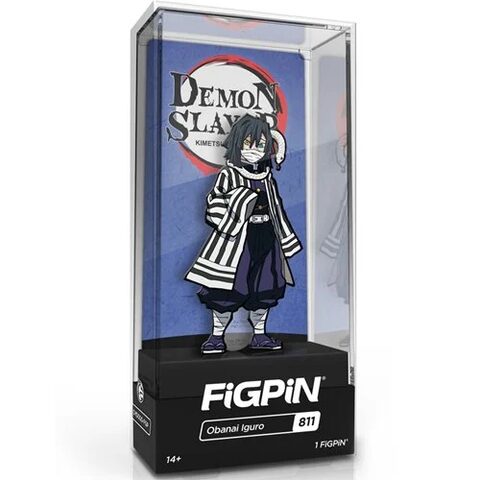 Pre-Order FigPin Demon Slayer Obanai Iguro FiGPiN Classic 3-In Pin