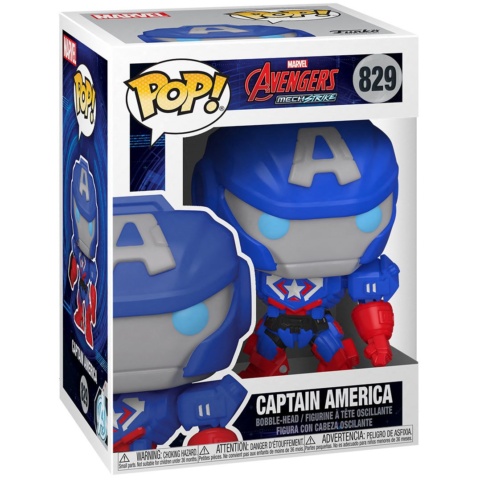 Funko Pop Avengers Mechstrike 829 Captain America