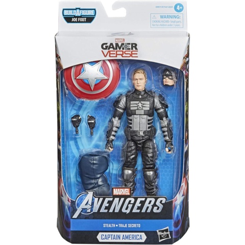 Hasbro Marvel Legends Avengers Video Game Captain America Action Figure