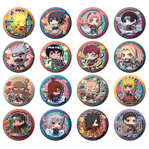 Pre-orderMegahouse  Metal Badge Collection Naruto Ninkaitaisen Full Tray