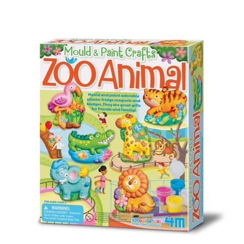 4m Mould  Paint - Zoo Animals