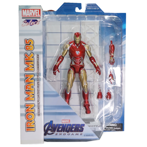 Diamond Select Marvel Avengers Endgame Iron Man MK 85 Action Figure