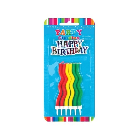 Artwrap Party Candle - Birthday
