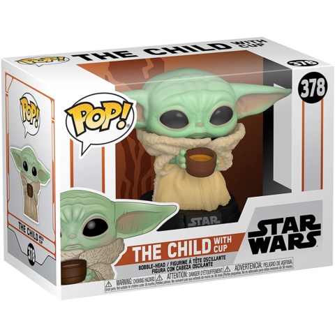 Funko POP Star Wars The Mandalorian 378 The Child With Cup