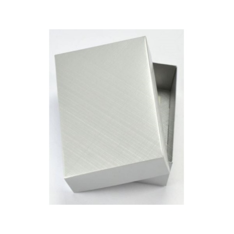THE AEIOU Small Convenience Box - Silver
