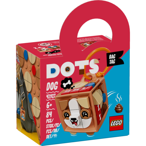LEGO DOTS 41927 Bag Tag Dog