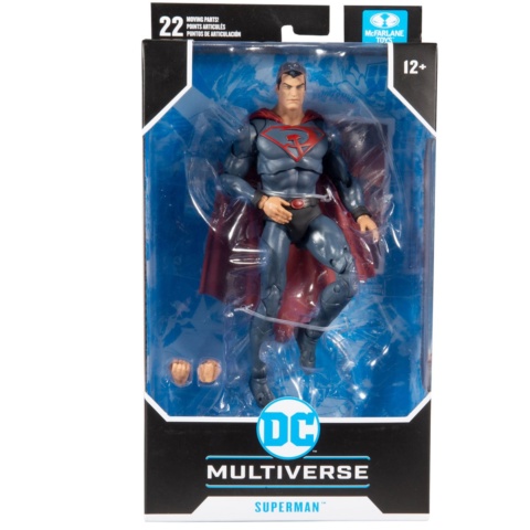 Mcfarlane DC Multiverse Red Son Superman 7-Inch Action Figure