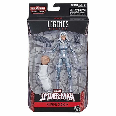Hasbro Marvel Spider-Man Legend 6-Inch Figures - Silver Saber