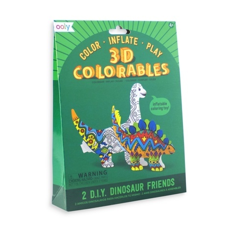 Ooly 3D Colorables - Dinosaur Friends