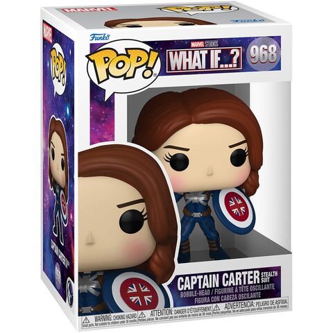 Funko POP Marvels What If 968 Captain Carter Stealth