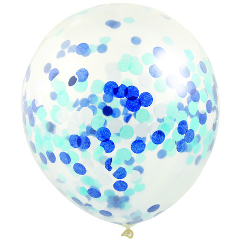Artwrap Party Confetti Balloons - Blue