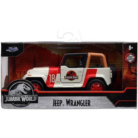 Jada Jurassic World 1992 Classic Jeep Wrangler 124