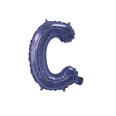 Artwrap 35 Cm Blue Party Foil Balloon - Letter C