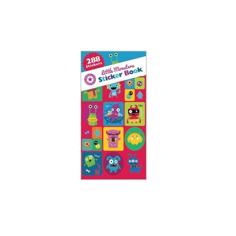 Artwrap Party Sticker Book - Little Monsters