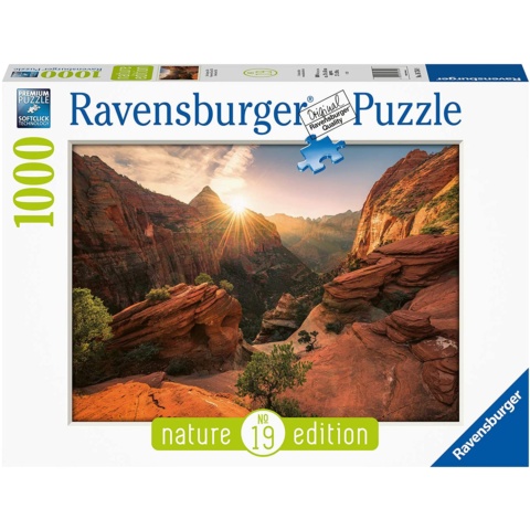Ravensburger Puzzle 1000 Pieces - Zion Canyon USA