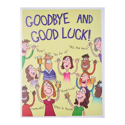 Piccadilly Farewell Card - GOODBYE AND GOOD LUCK