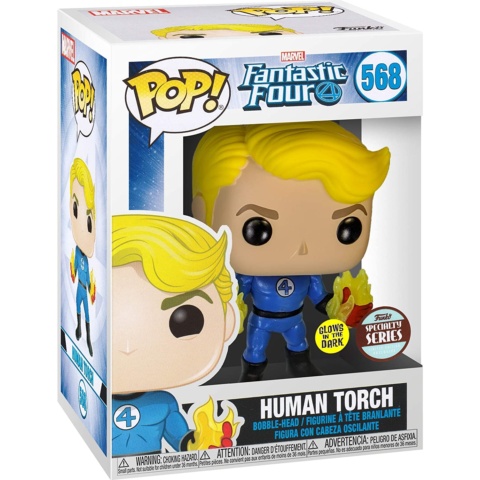 human torch funko pop